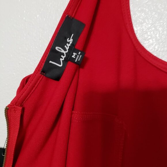 Lulu's Red Dress - Picture 10 of 11
